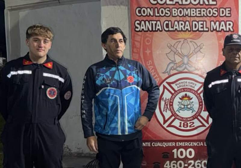 Bombero de Santa Clara partió a Venezuela para sumarse a las tareas de rescate tras los terremotos
