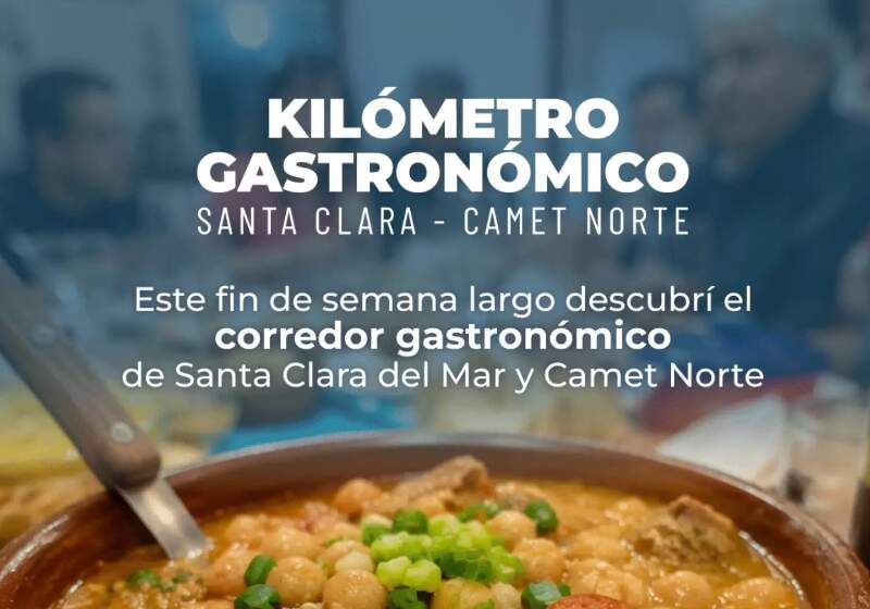 Nueva edición del Kilómetro Gastronómico en Santa Clara y Camet Norte