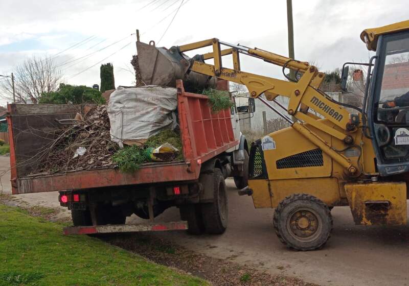 Una nueva cuadrilla desarrolla trabajos diarios en el sector comprendido entre Montevideo, San Juan de Luz, Montreal y El Paso.
