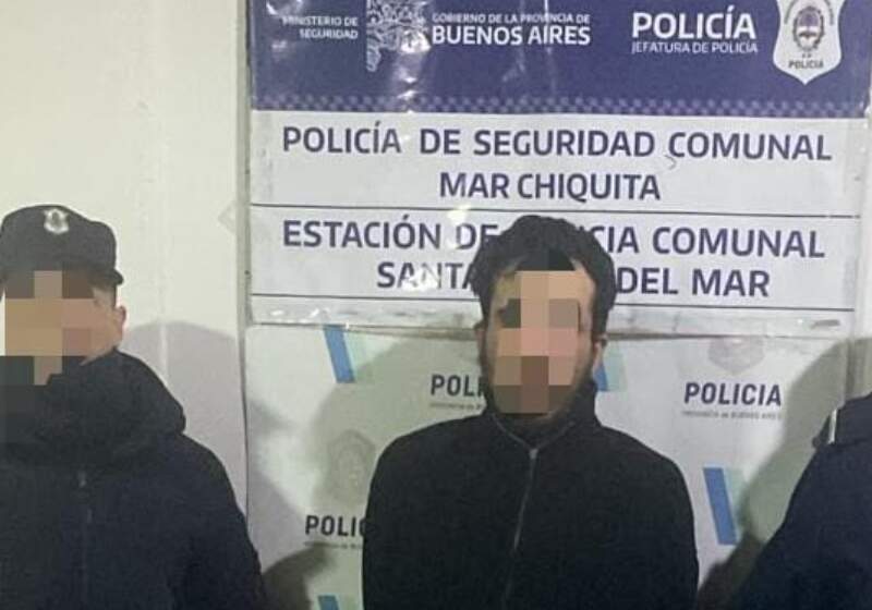 El hombre fue detenido por personal de la Comisaría 2da Santa Clara luego de intentar huir y quedó alojado en la Unidad Penitenciaria 44.