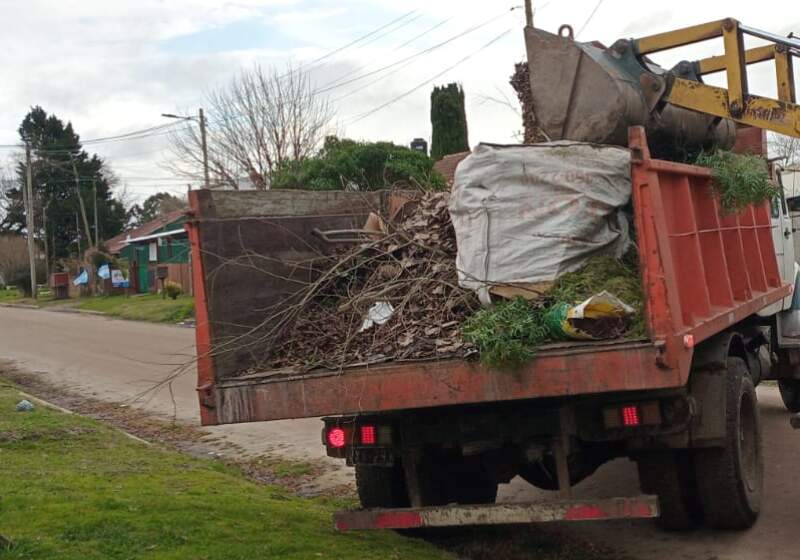 Las Delegaciones de Santa Clara y Costa Sur pidieron evitar arrojar ramas en la vía pública mientras persistan las condiciones climáticas adversas.