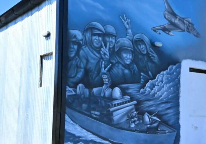 Veteranos destacaron el traslado del monumento de Malvinas