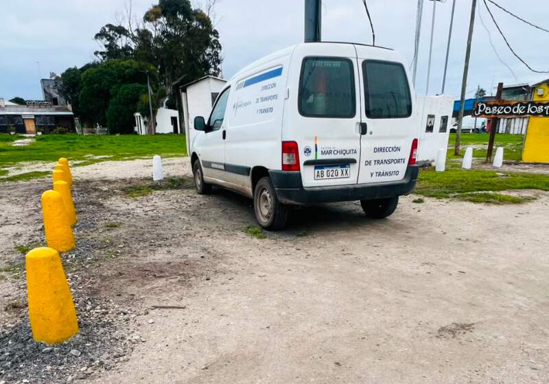 La cuadrilla de Espacios Verdes ejecutó tareas de ordenamiento y mejoras en el sector.