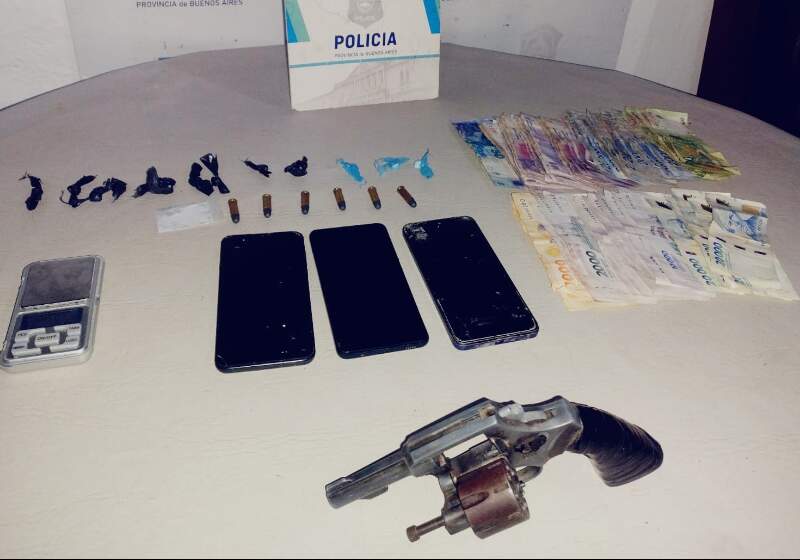 Ocurrió este jueves en la calle el Dorado al 900 cuando el imputado fue interceptado por la Policia Comunal de Mar Chiquita.