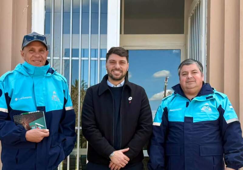 Diego Gómez asumió la coordinación de Defensa Civil en la zona del mediterráneo
