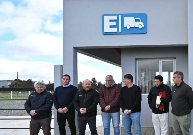 Inauguraron el Estacionamiento de Camiones de Coronel Vidal
