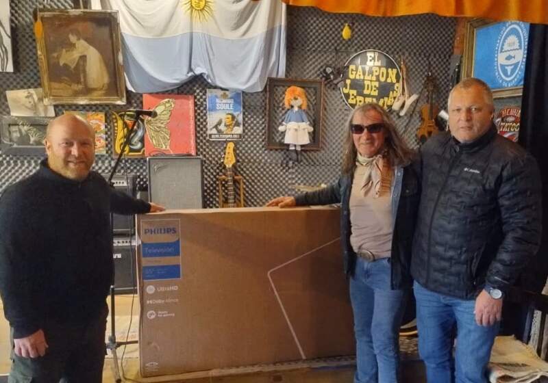 Wischnivetzky y Jacquet visitaron El Galpón de Jeremías