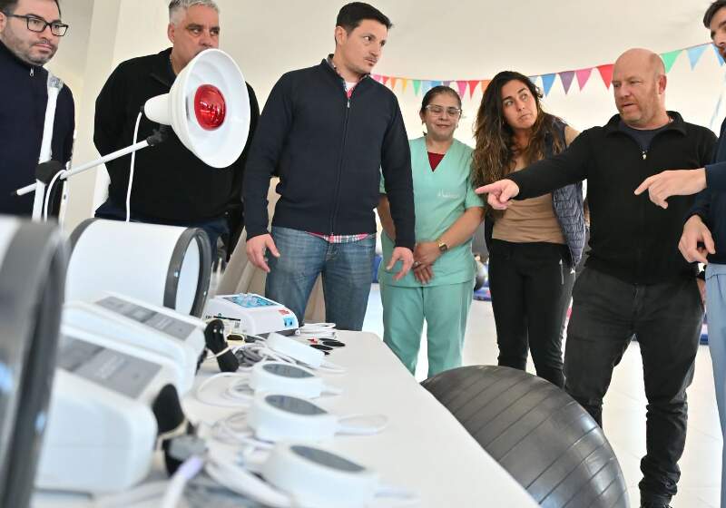 Fueron adquiridos con fondos municipales y quedarán fijos para el servicio de rehabilitación que funcionará los martes y jueves.