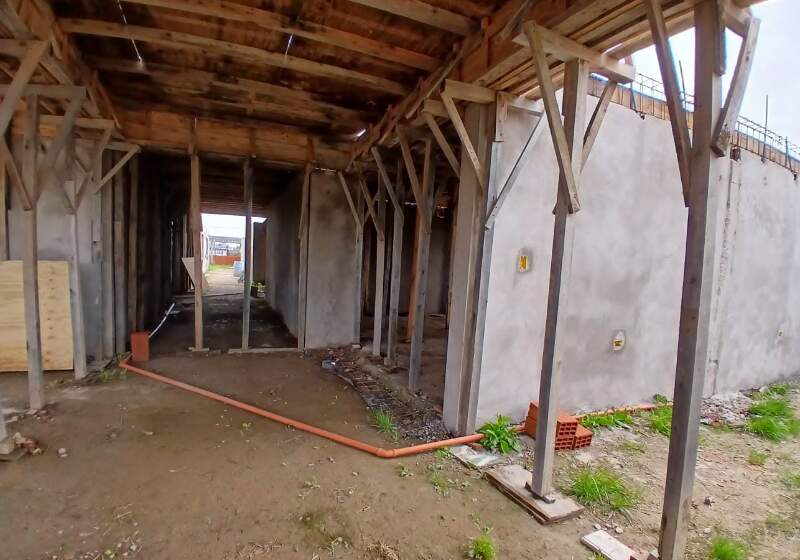 Avanzan las obras del edificio propio para la Escuela Técnica Nº 2 de Camet Norte