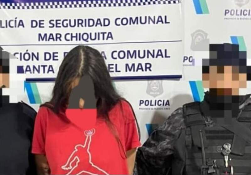 El hecho ocurrió en una vivienda de la av. Mentón y la imputada fue trasladada a la Unidad Penitenciaria Nº 50 de Batán por disposición de la Fiscalía.