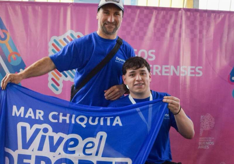 El joven de Coronel Vidal se consagró campeón en los Juegos Bonaerenses 2026.