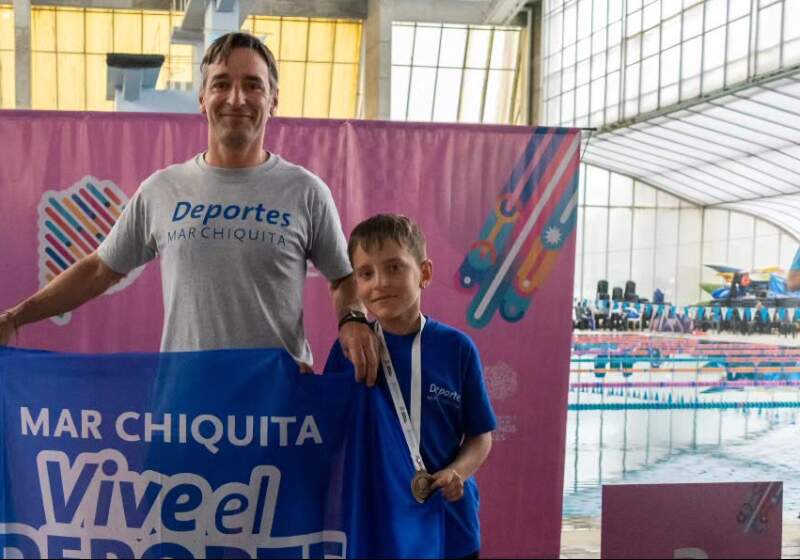 León Wasiluk logró otra medalla de oro para Mar Chiquita