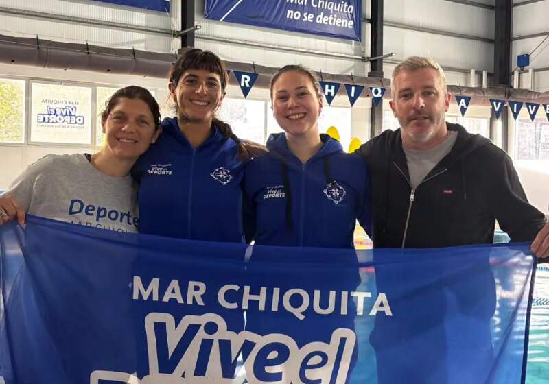Ana Fernández y Sofía Migliaccio representarán a Mar Chiquita en el Panam Aquatics Masters Championships 2026