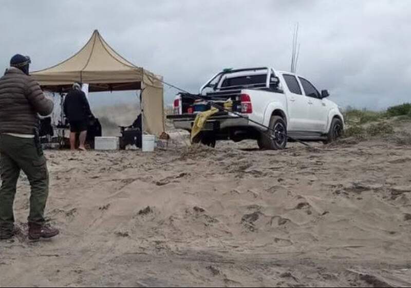  Reserva Natural Mar Chiquita: detectaron vehículos en infracción durante controles en la playa