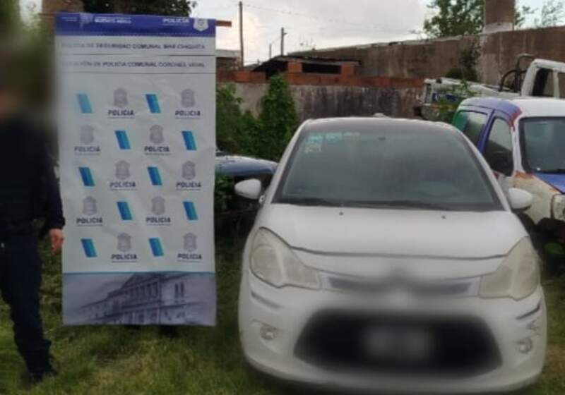 La Policía Comunal secuestró en Coronel Vidal un auto robado en Mar del Plata