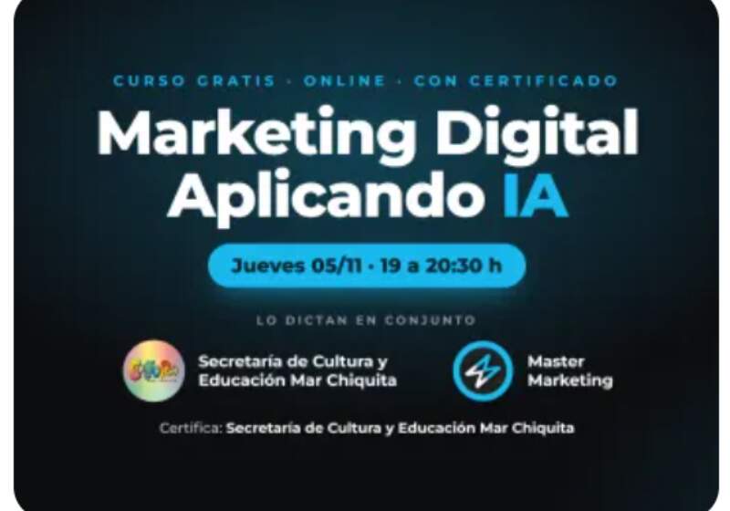 La propuesta impulsada por la Secretaría de Cultura y Educación comenzará el próximo 5 de noviembre bajo modalidad virtual.