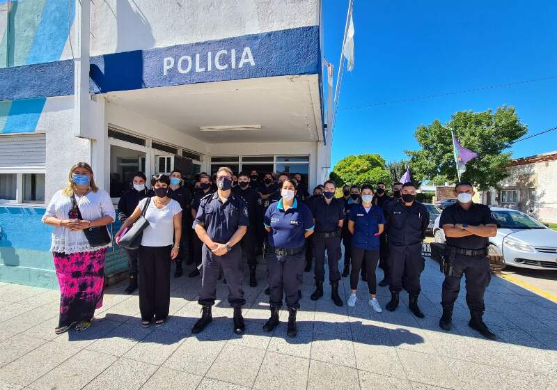 Se realizaron capacitaciones en Coronel Vidal y Santa Clara. Participaron asesoras Territoriales del área de Políticas de Género y Derechos Humanos del Ministerio de Seguridad.
