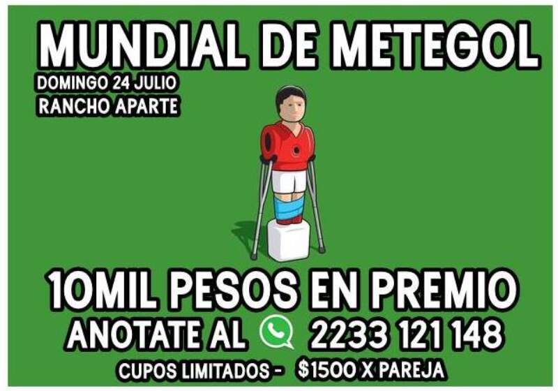 Será en Santa Clara el domingo 24 de julio y habrá 10000 mil pesos en premios. Se encuentra abierta la inscripción. 