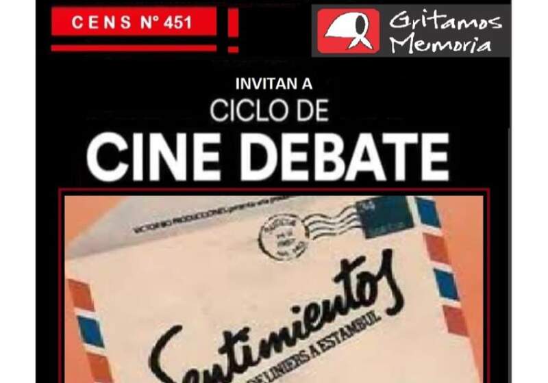 Será este martes en el Cine Teatro de la ciudad y es organizado por "Gritamos Memoria Mar Chiquita". Se proyectará "Sentimientos. Mirta de Liniers a Estambul".